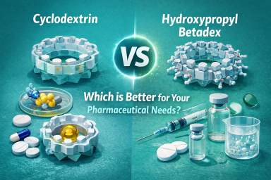 Ciclodextrină vs Hidroxipropil Betadex: Care este mai bun pentru nevoile dumneavoastră farmaceutice?